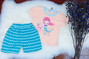 Little mermaid two piece set