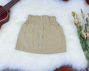 Open season skirt in beige