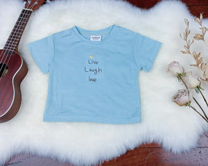 Live laugh love t shirt