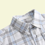 Load image into Gallery viewer, Baby Dressy Shirt Button Up Shirt - Blue
