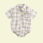 Load image into Gallery viewer, Baby Dressy Shirt Button Up Shirt - Yellow
