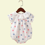 Load image into Gallery viewer, Baby Lace Frill Cotton Bodysuit
