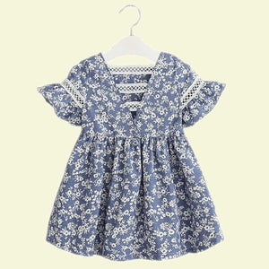 Blossom Girl Floral Mini Dress