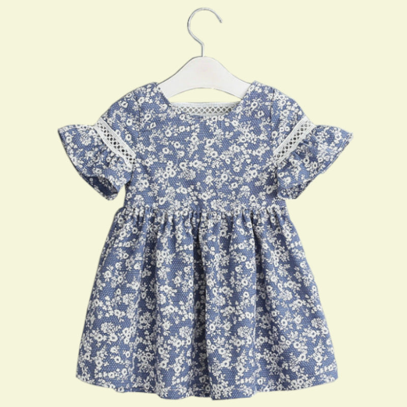 Blossom Girl Floral Mini Dress