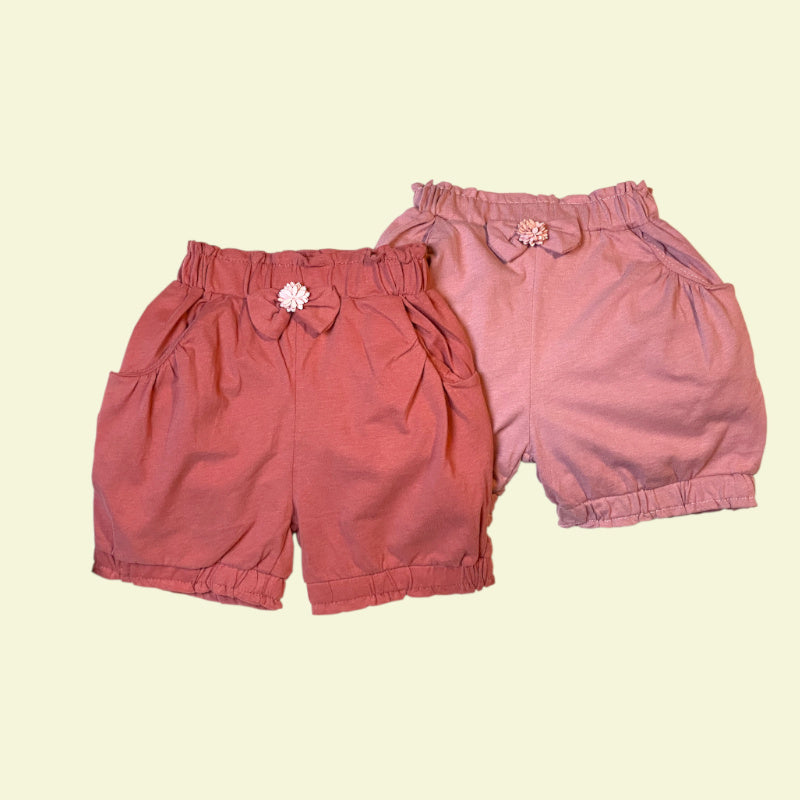 Flora bow shorts