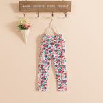 Load image into Gallery viewer, Girls Flora Straight Capri Pants
