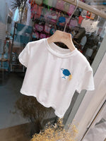 Load image into Gallery viewer, Tweety embroidery t shirt
