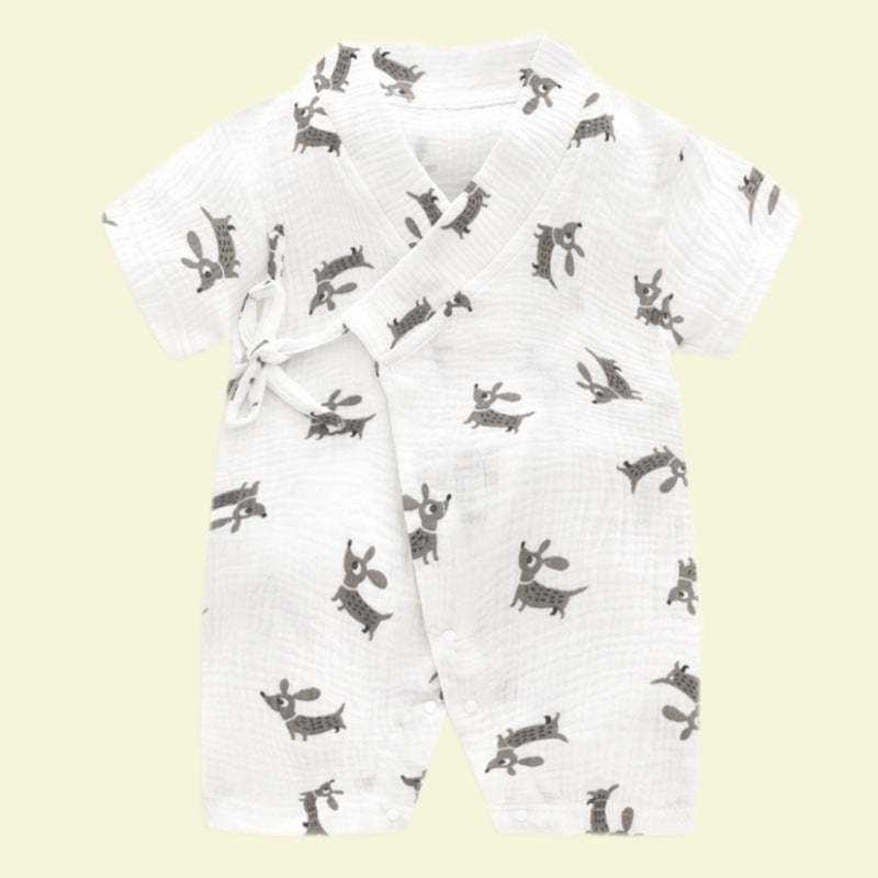 Japanese Wafuku Style Baby Bodysuit