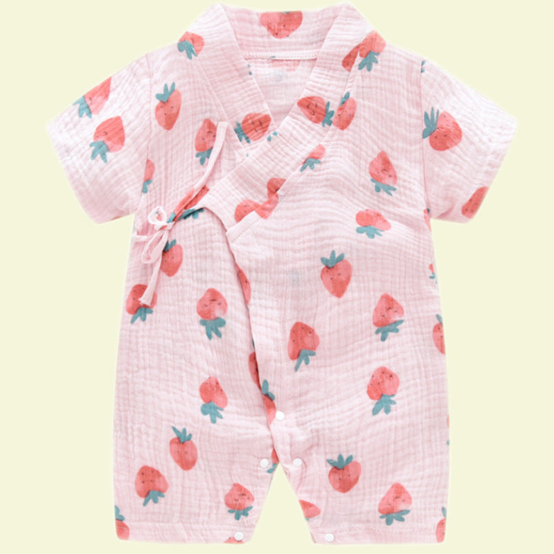 Japanese Wafuku Style Baby Bodysuit