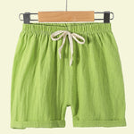 Load image into Gallery viewer, Kids Pull up Linen Shorts
