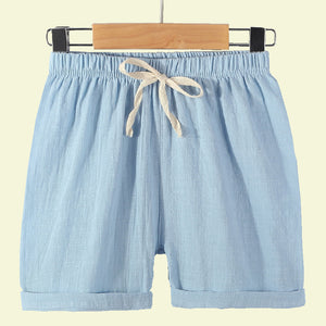 Kids Pull up Linen Shorts