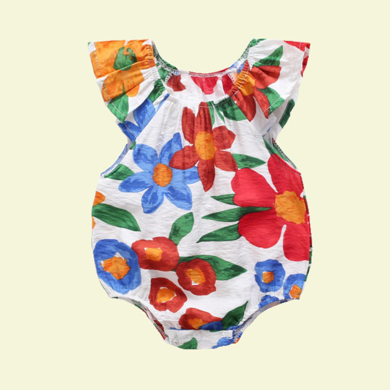 Native Garden Bodysuit White