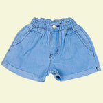 Load image into Gallery viewer, Sky blue denim shorts
